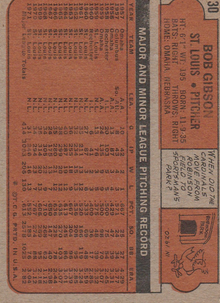 Bob Gibson