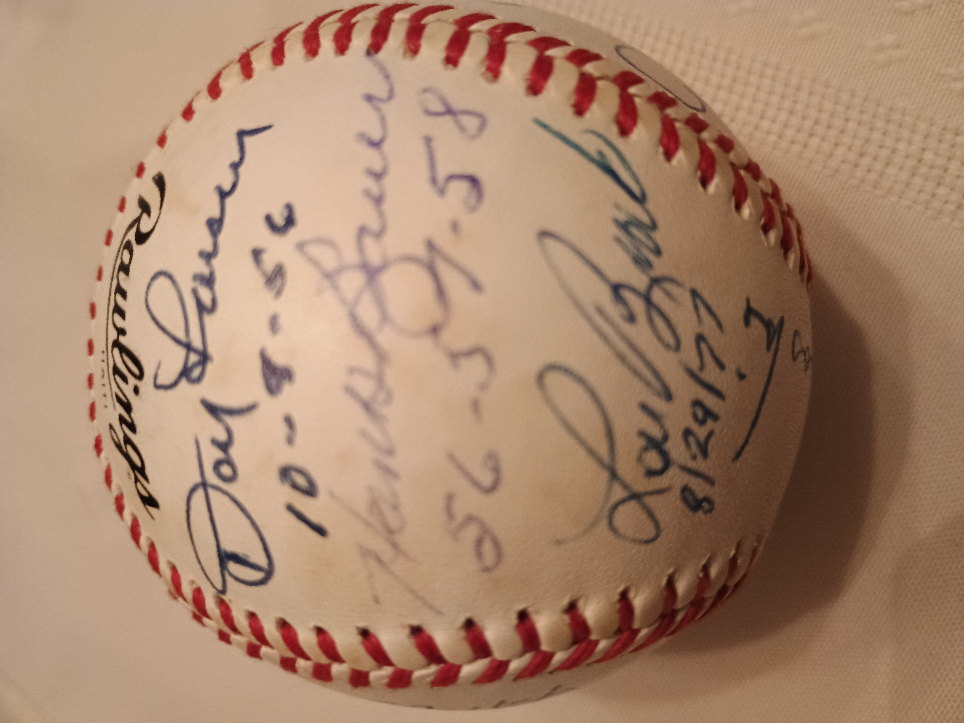 A Special Baseball of historical accomplishments