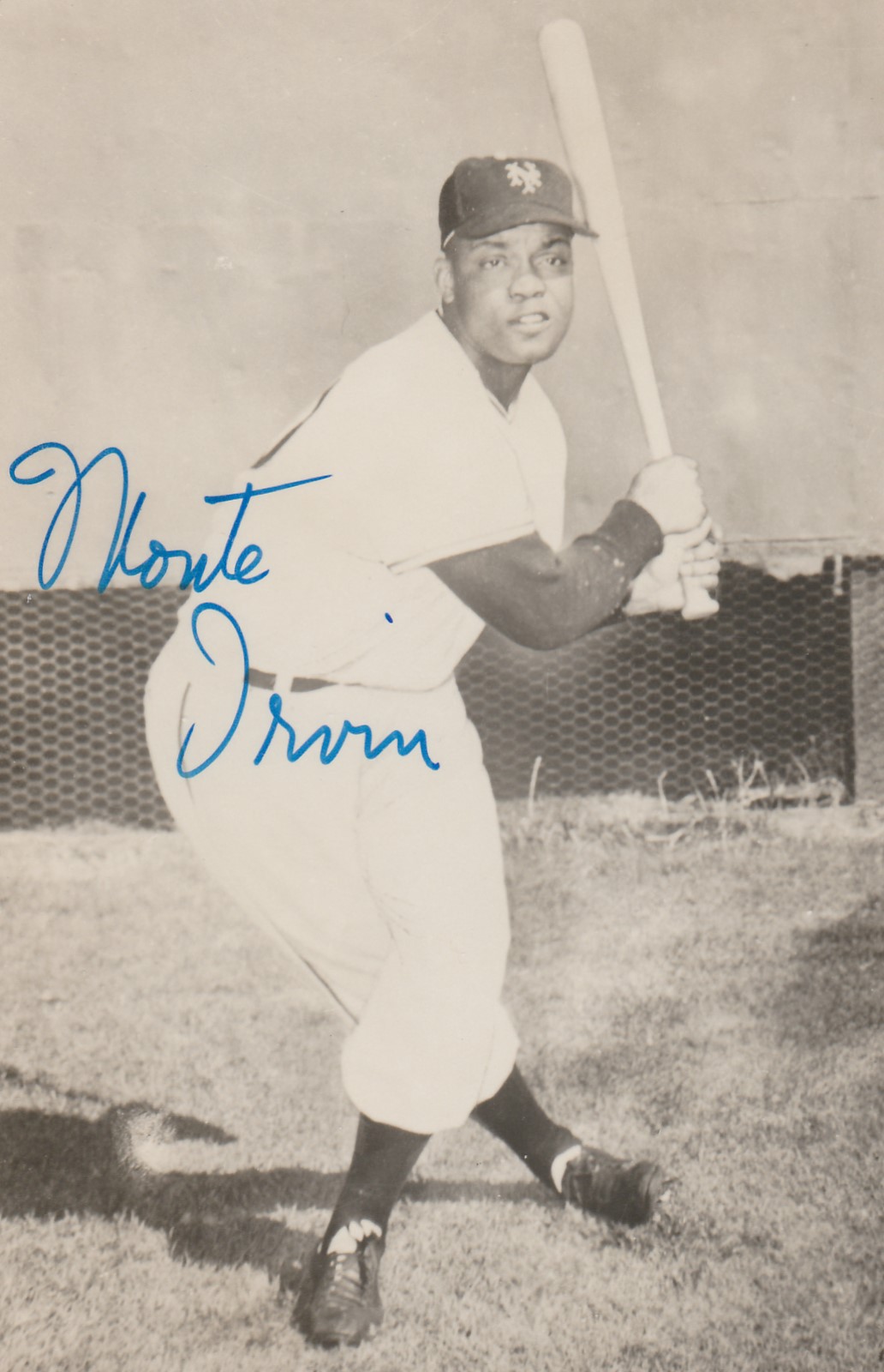 Monte Irvin Postcard