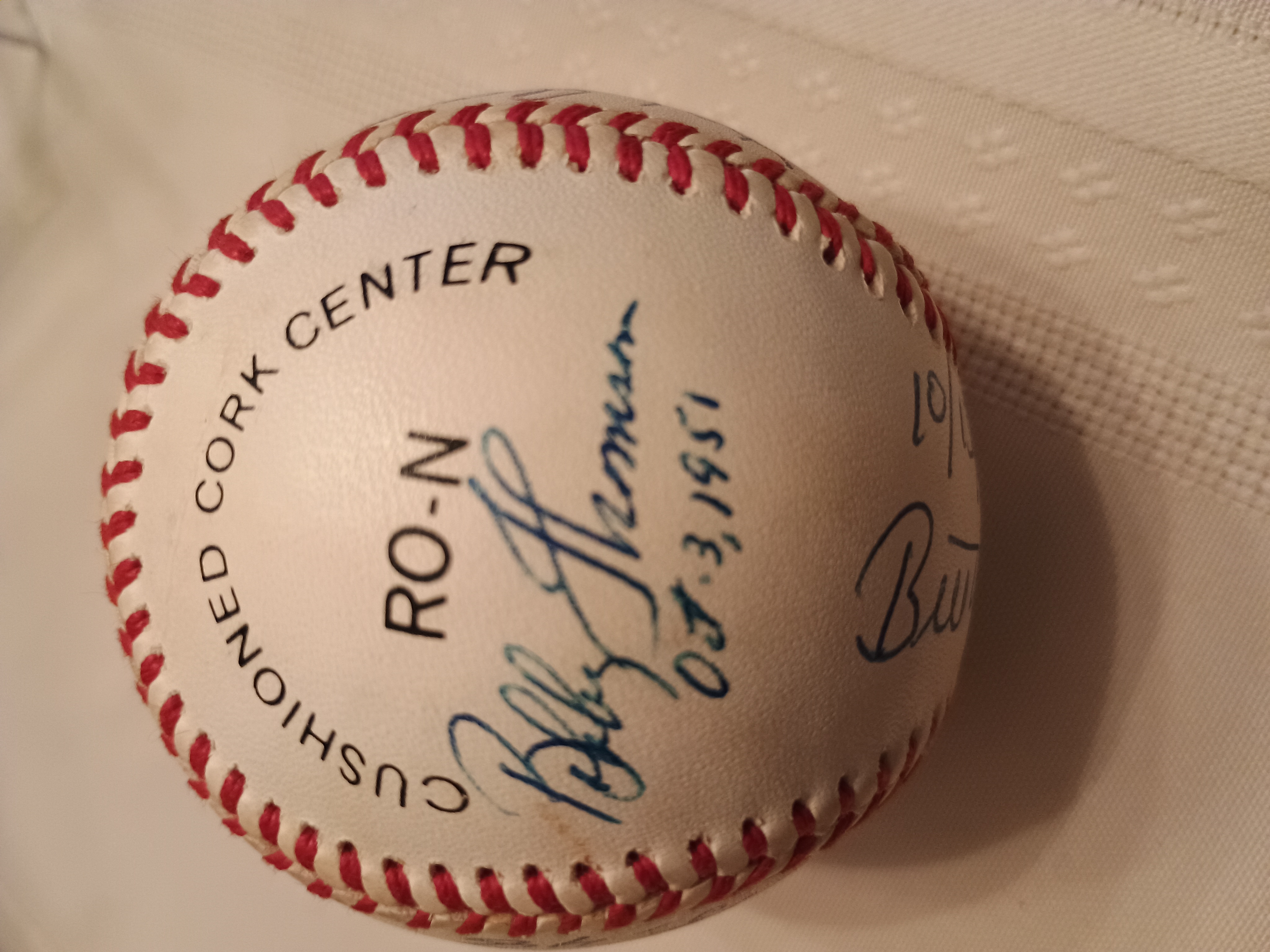 A Special Baseball of historical accomplishments