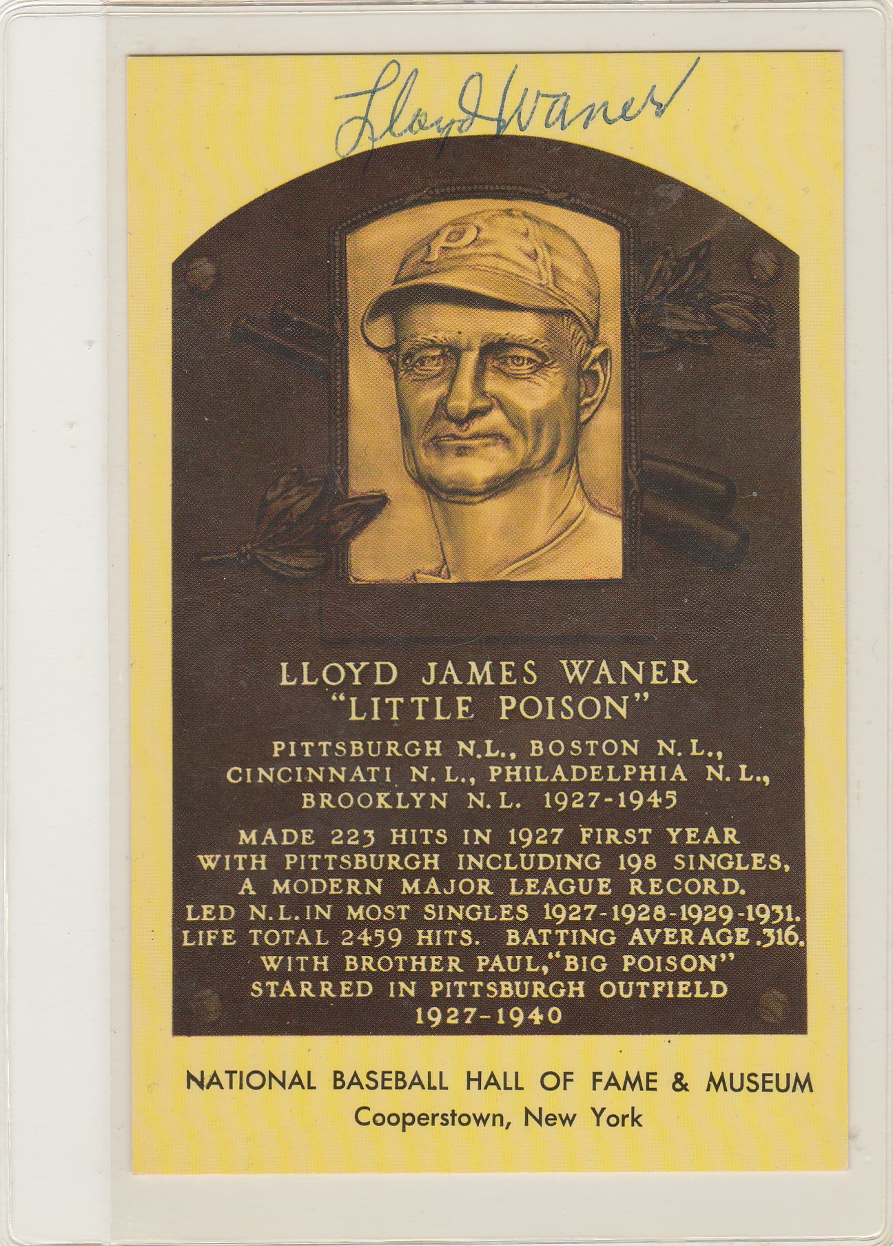 Lloyd Waner