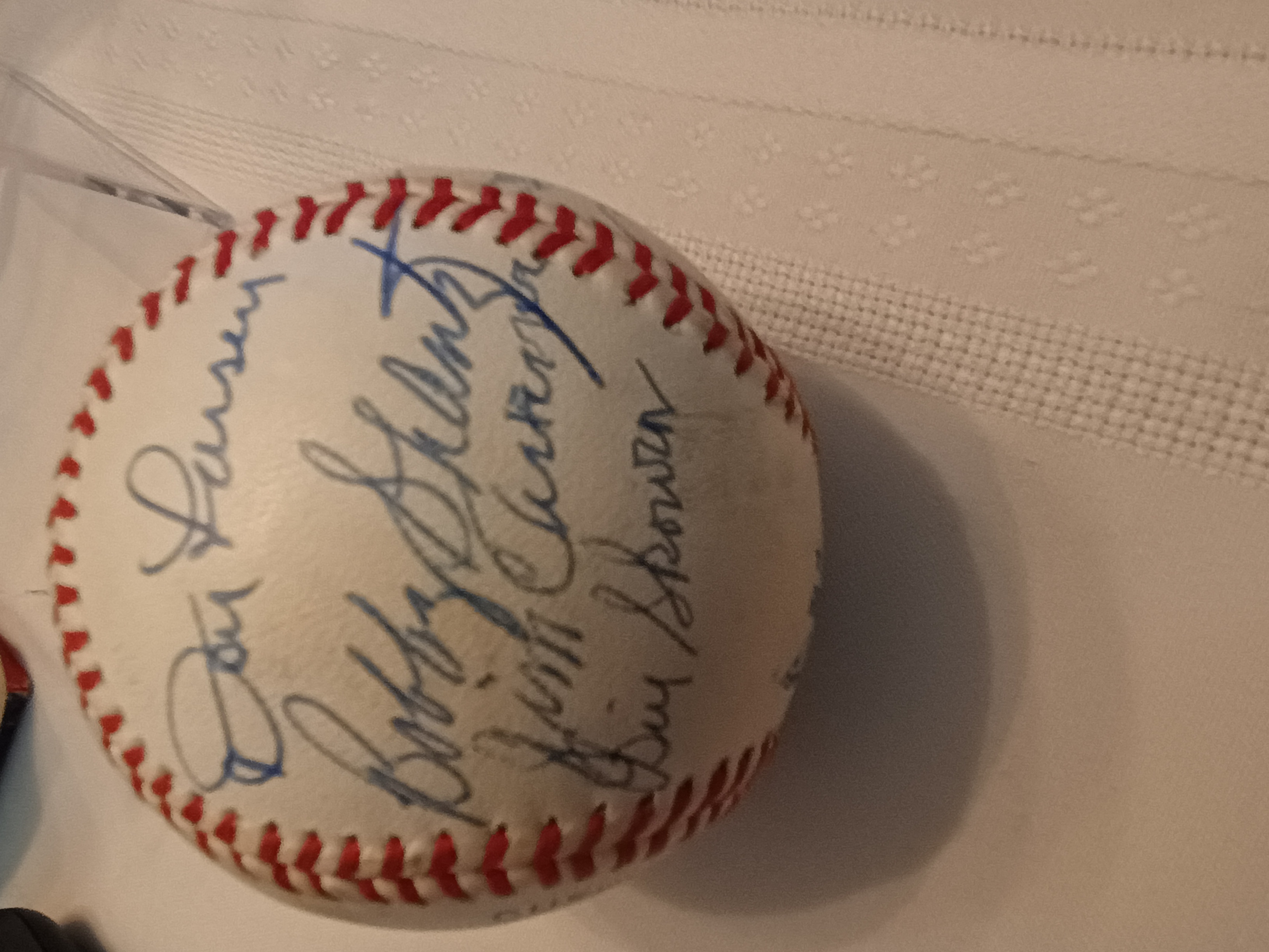 Yankee Multiple Signatures (5 HOF)